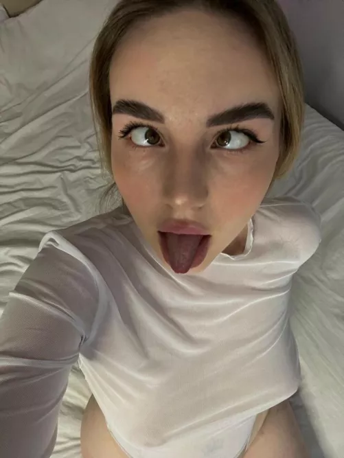real Ahegao girl
