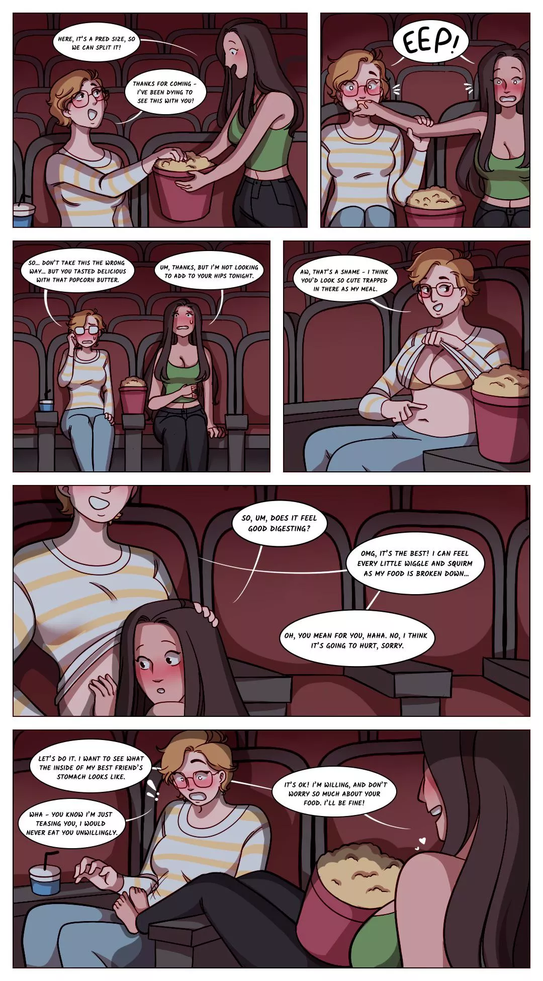 {request} missing second page of Movie Theater Meal by Kaijinx