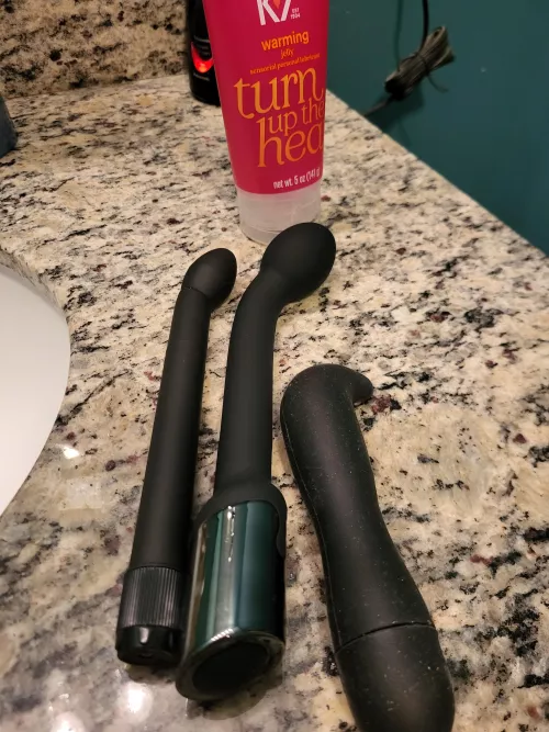 Saturday prostate massage...