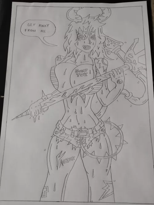 Scared Succubus Silvia...