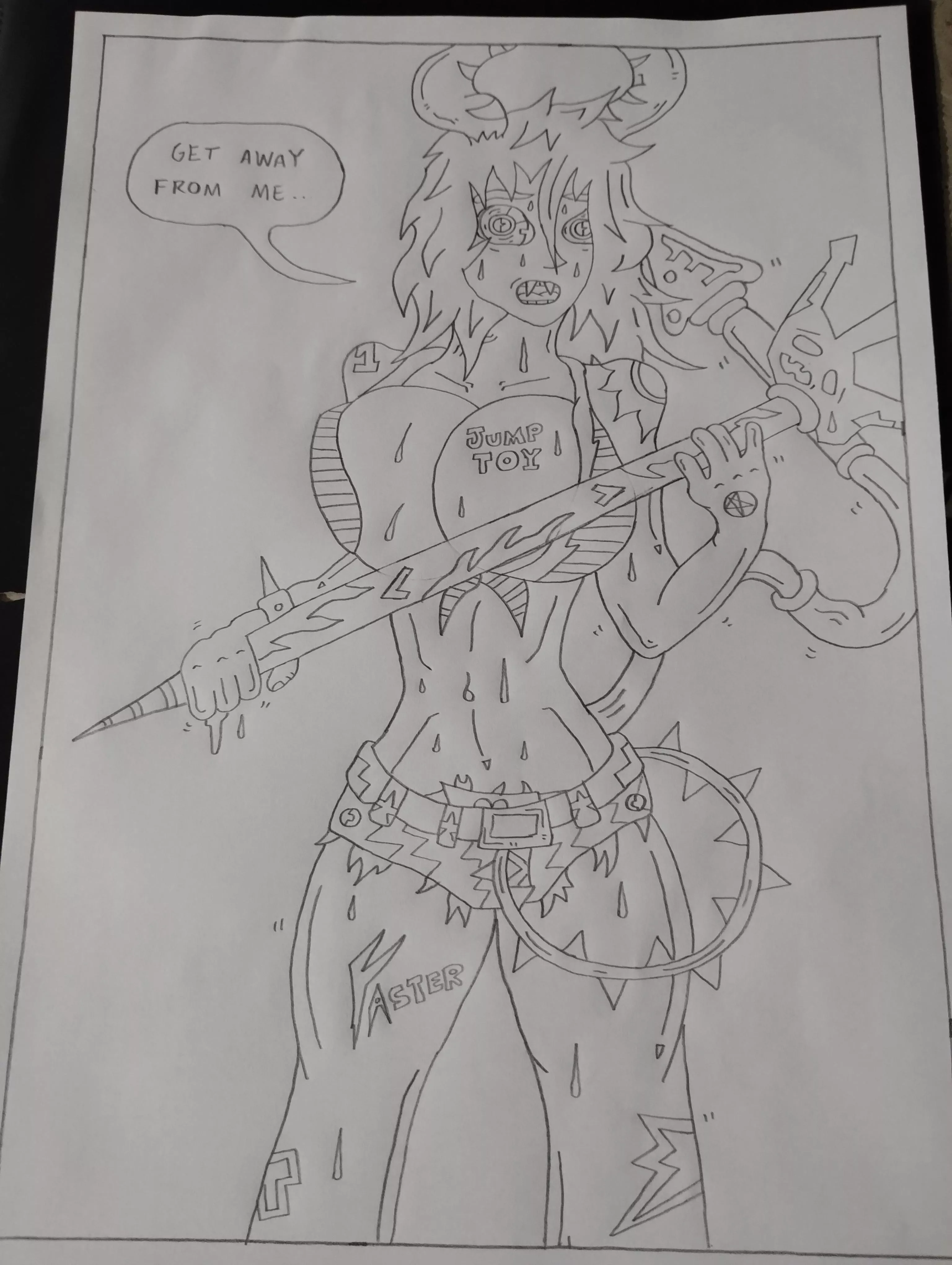 Scared Succubus Silvia...