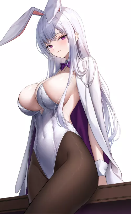 Silver Bunny Girl 
