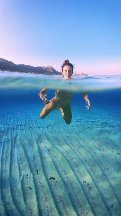 Swiming adventures in Greece