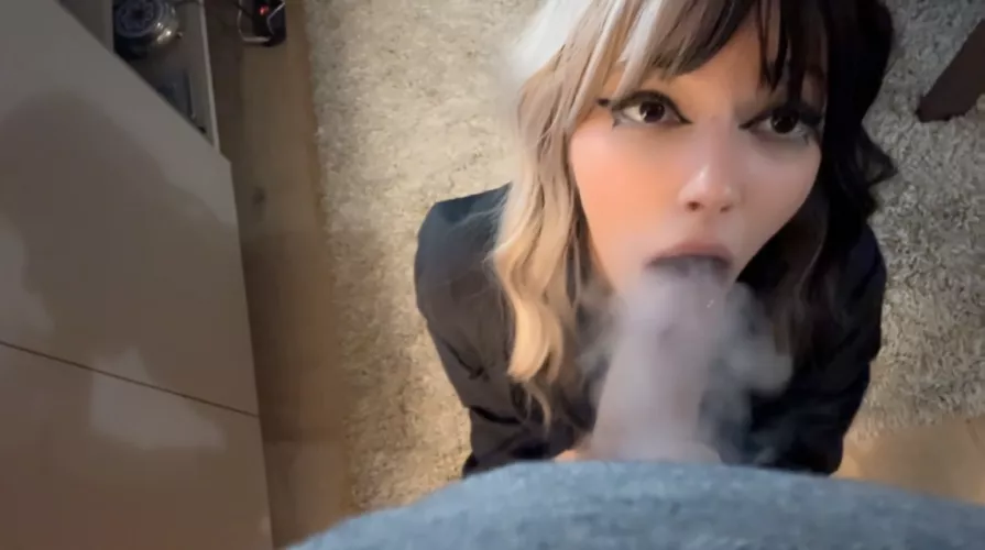 They say the meat tastes so much better if you smoke it first uWu