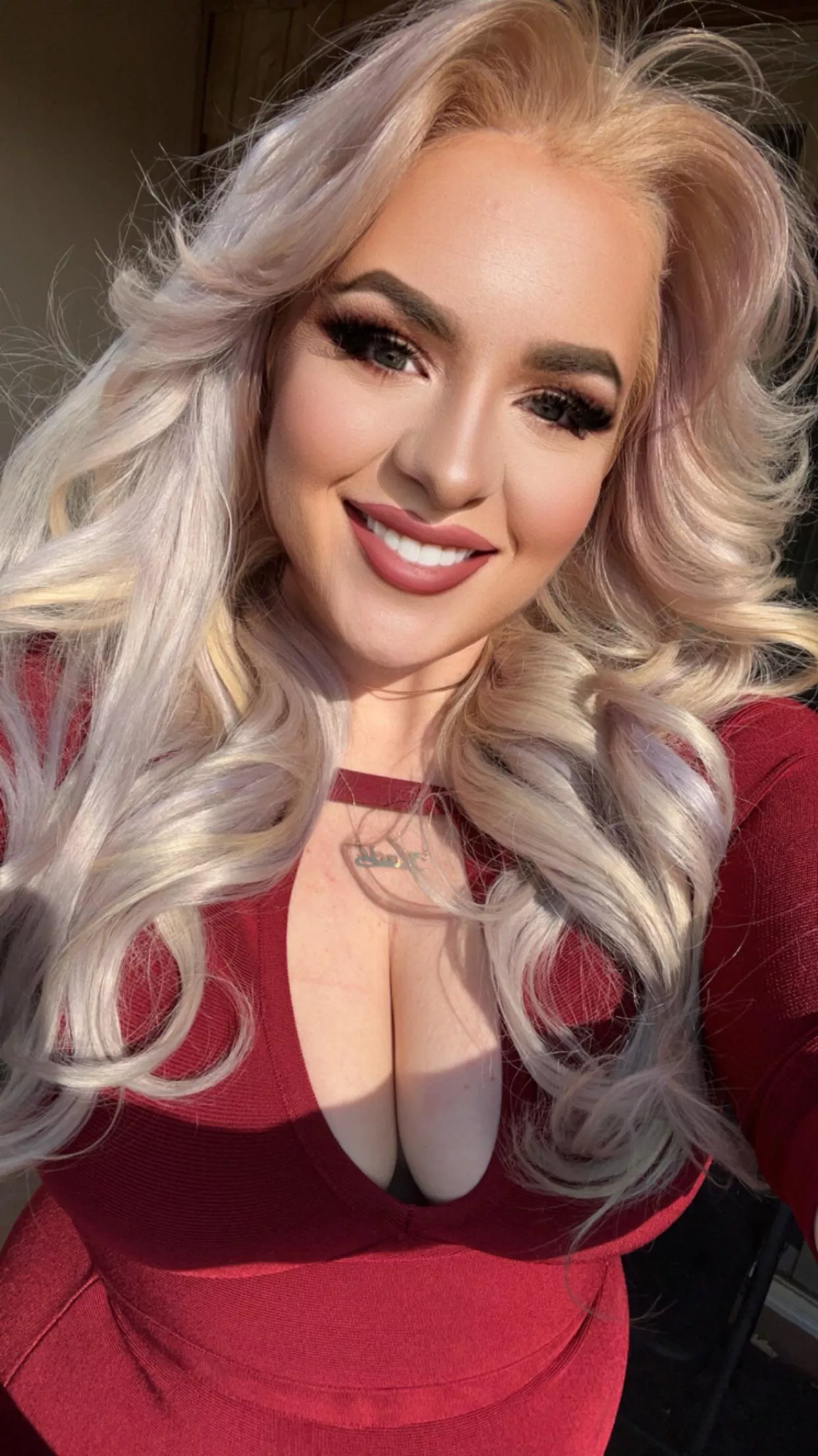 This little red dress is my favorite squeeze…