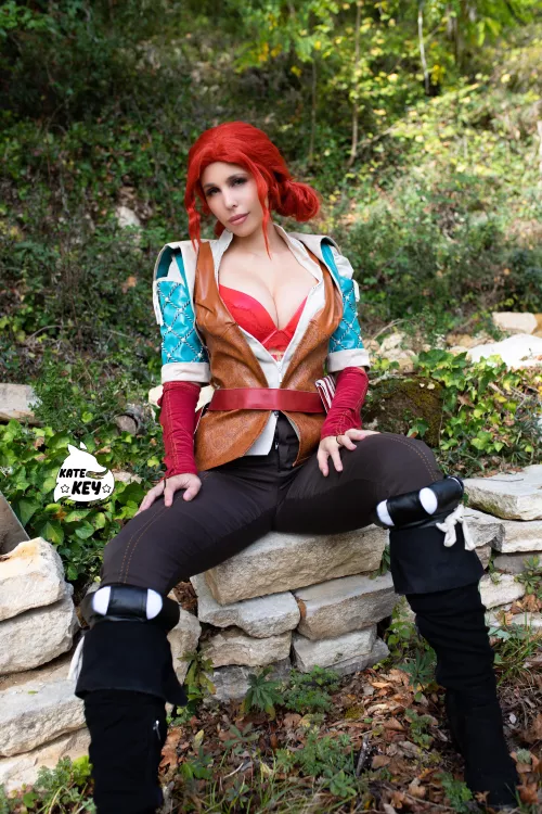 Triss Merigold from The Witcher 3 by Kate.Key Cosplay