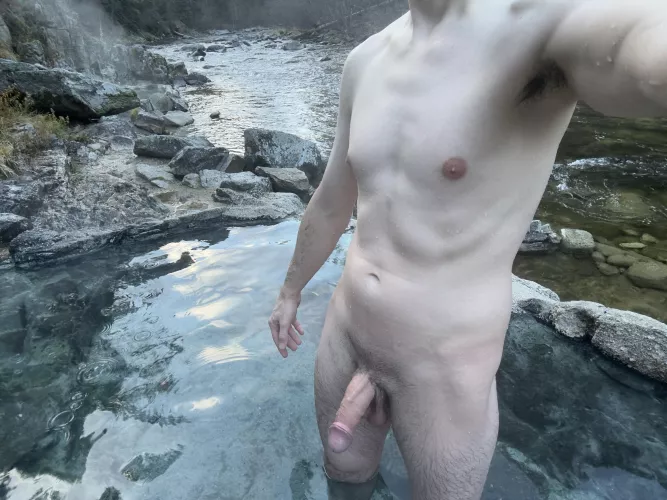 Warm water on a cold morning. ❤️