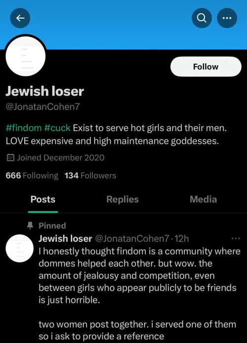 While I’m on the roll of exposing people. Stay FAR FAR AWAY from this Twitter profile. I have all the receipts of their scummy scamming and proof from another Domme. 