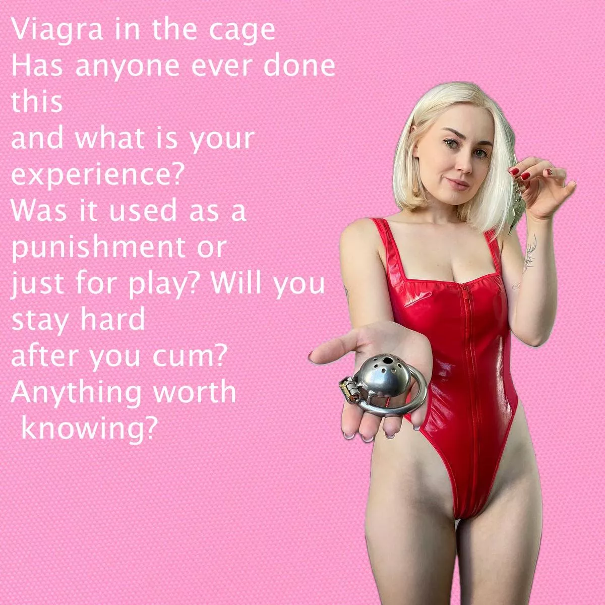 You want to try it for me? 😅That would be fun. 