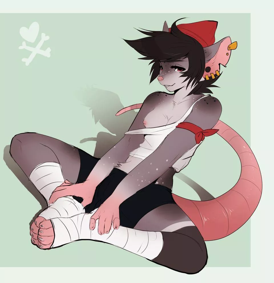 [21][F4A][Telegram][Mechamouse][Tomboy mouse on the hunt for some company!]