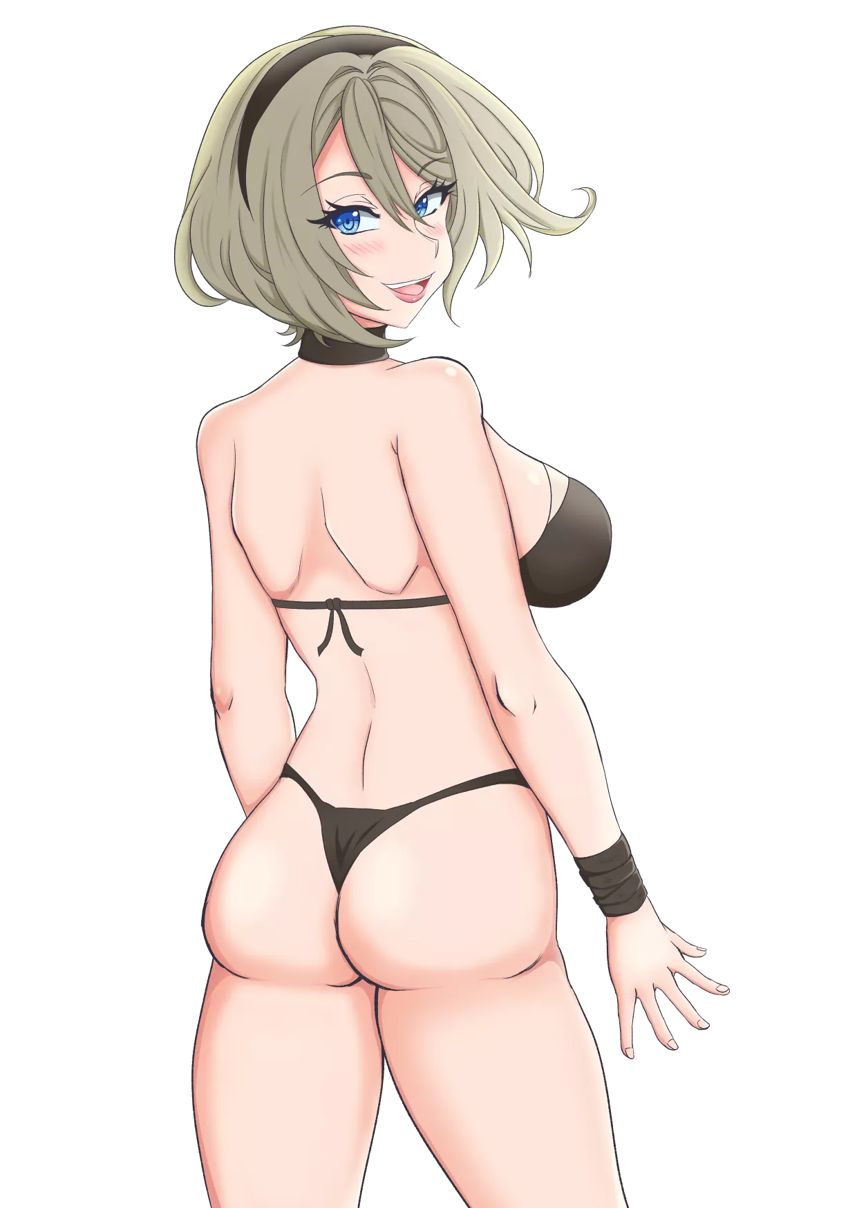 2B (Bikini Ver.) Artist: ToraXD001 (myself)