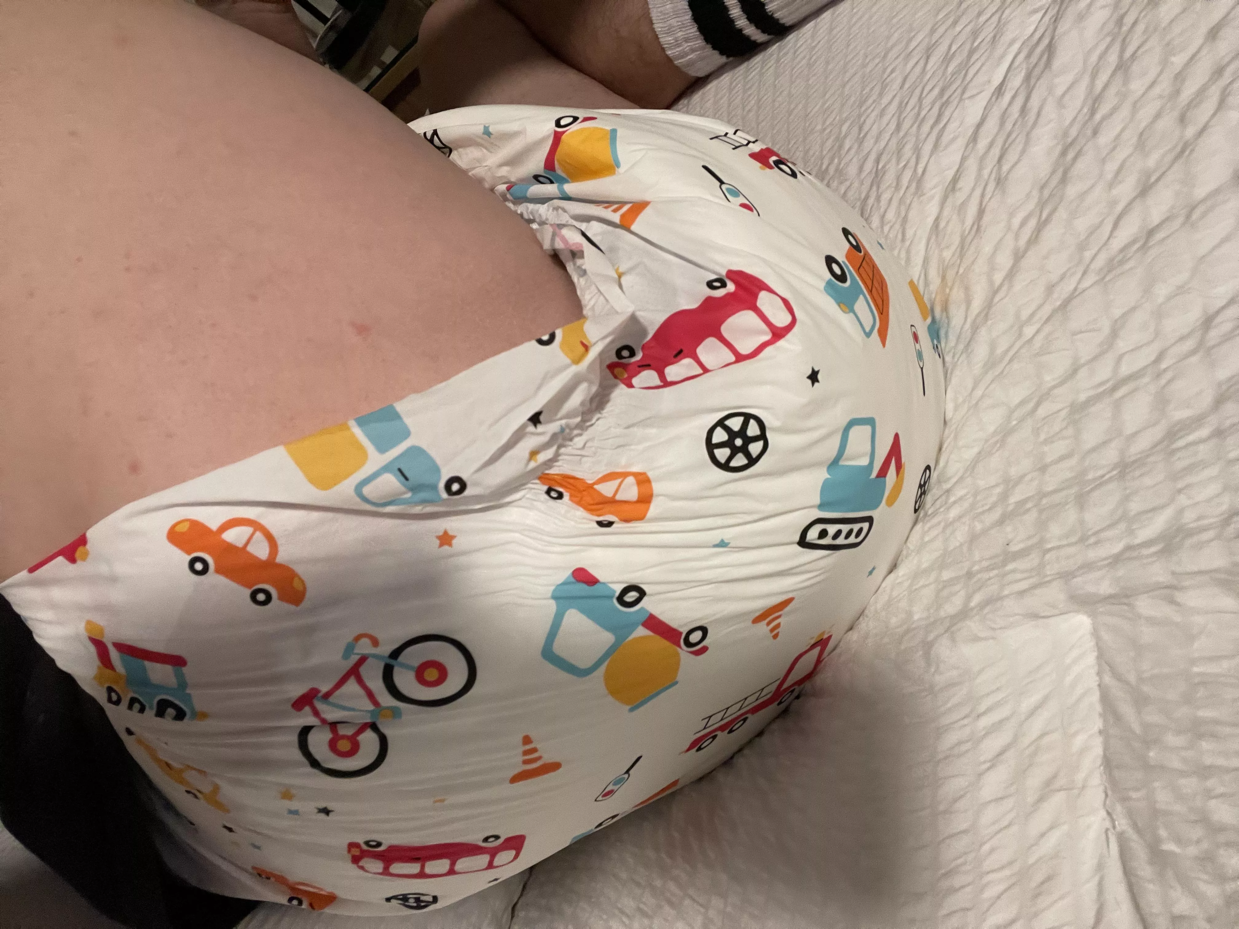 3 day wearing diapers!