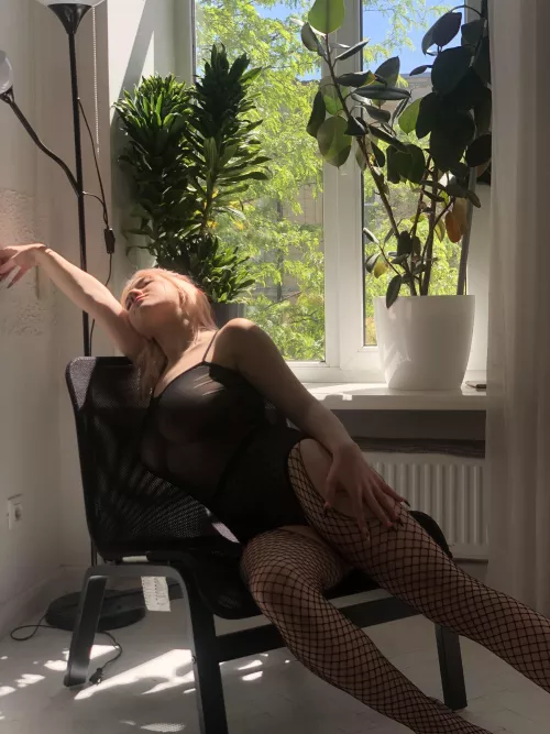 Black beautiful fishing nets