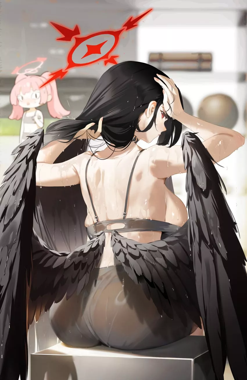 Bootyful Wet Hasumi [Blue Archive]