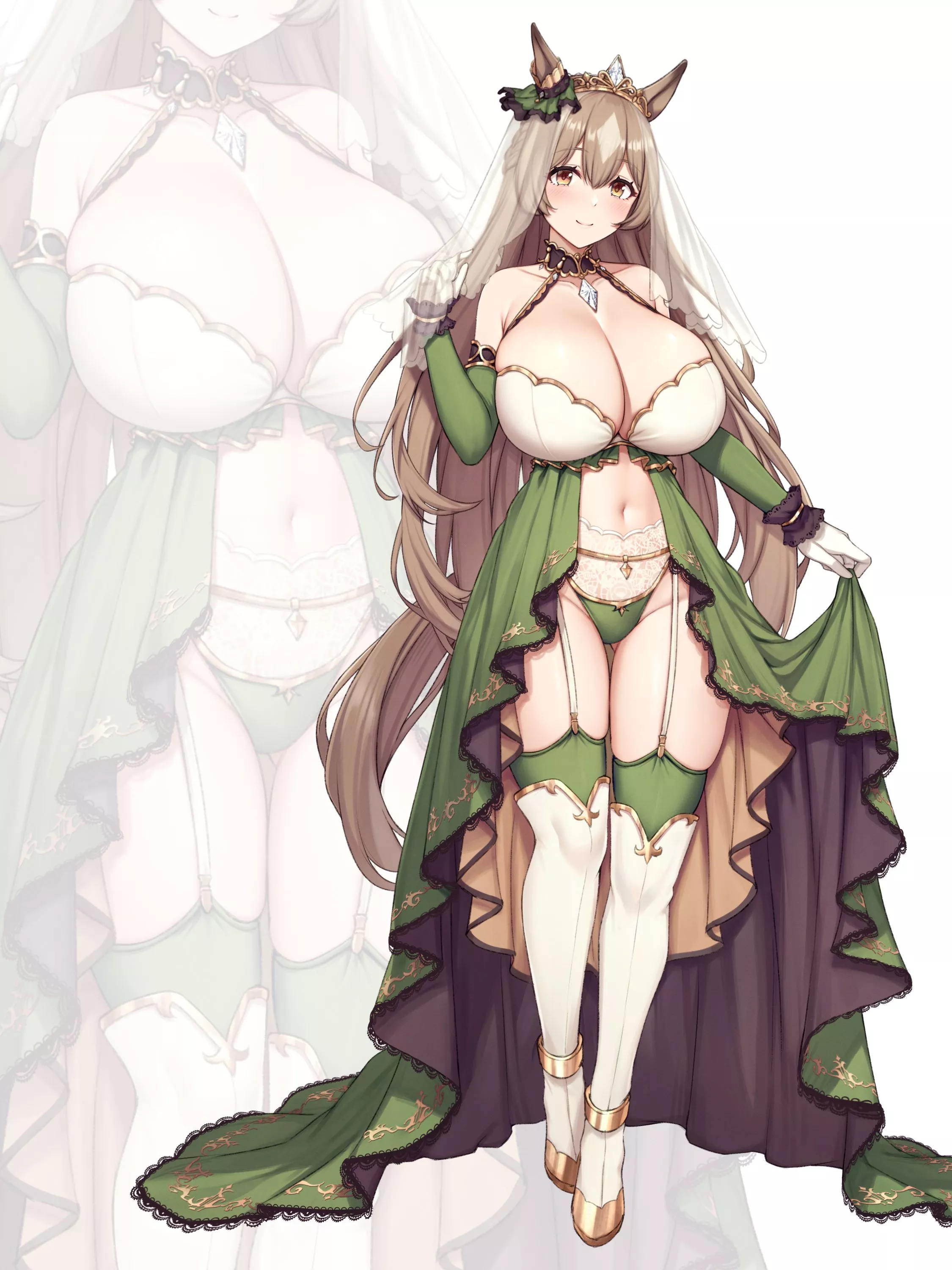 Bride Diamond [Uma Musume] (canrot_uma)