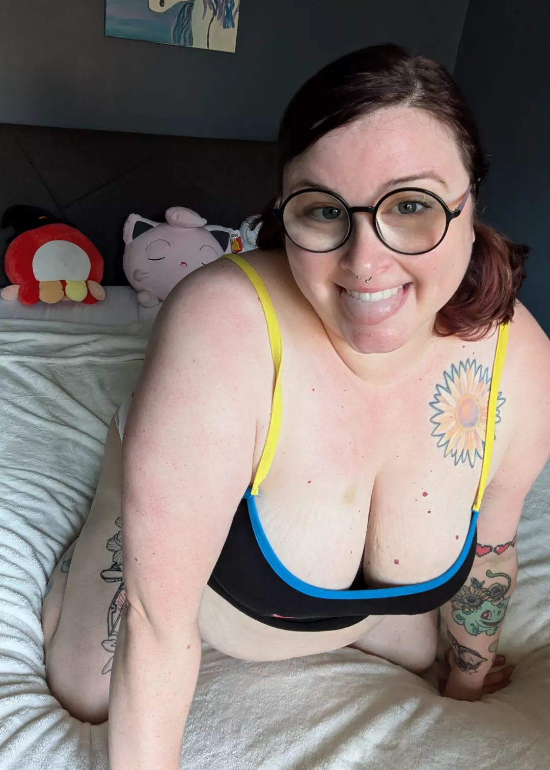 Can I rub my pussy while your cock is in my throat? 