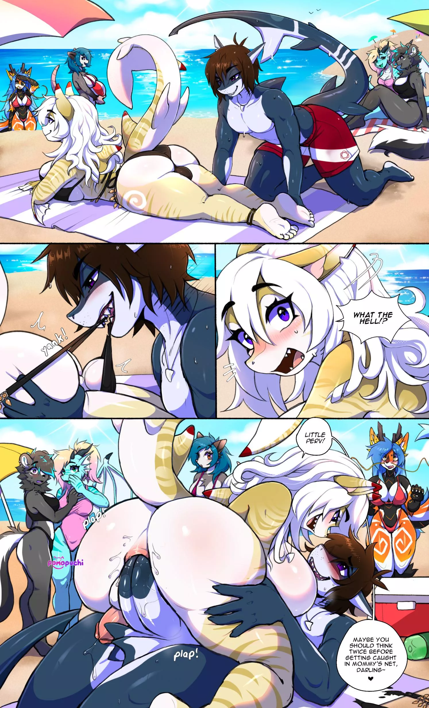 Caught in her net [MI] (pomopuchi)