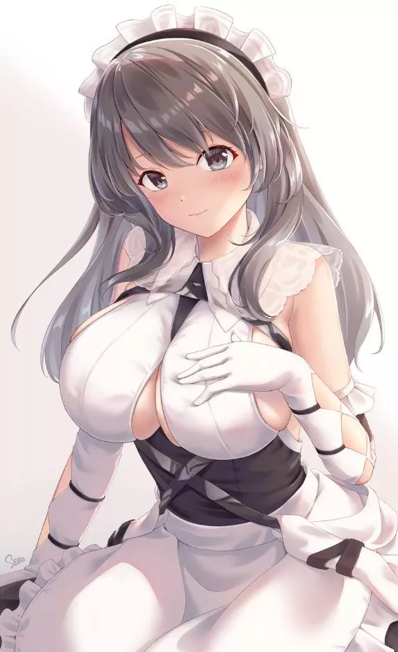 Charybdis at your service (Azur Lane) {sebuillust}