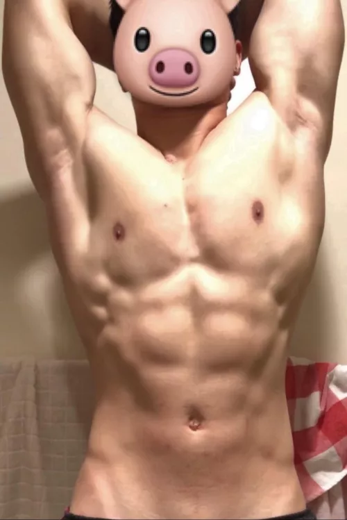 Clean shaven and ready for a coconut oil massage tonight 🥰😍😍