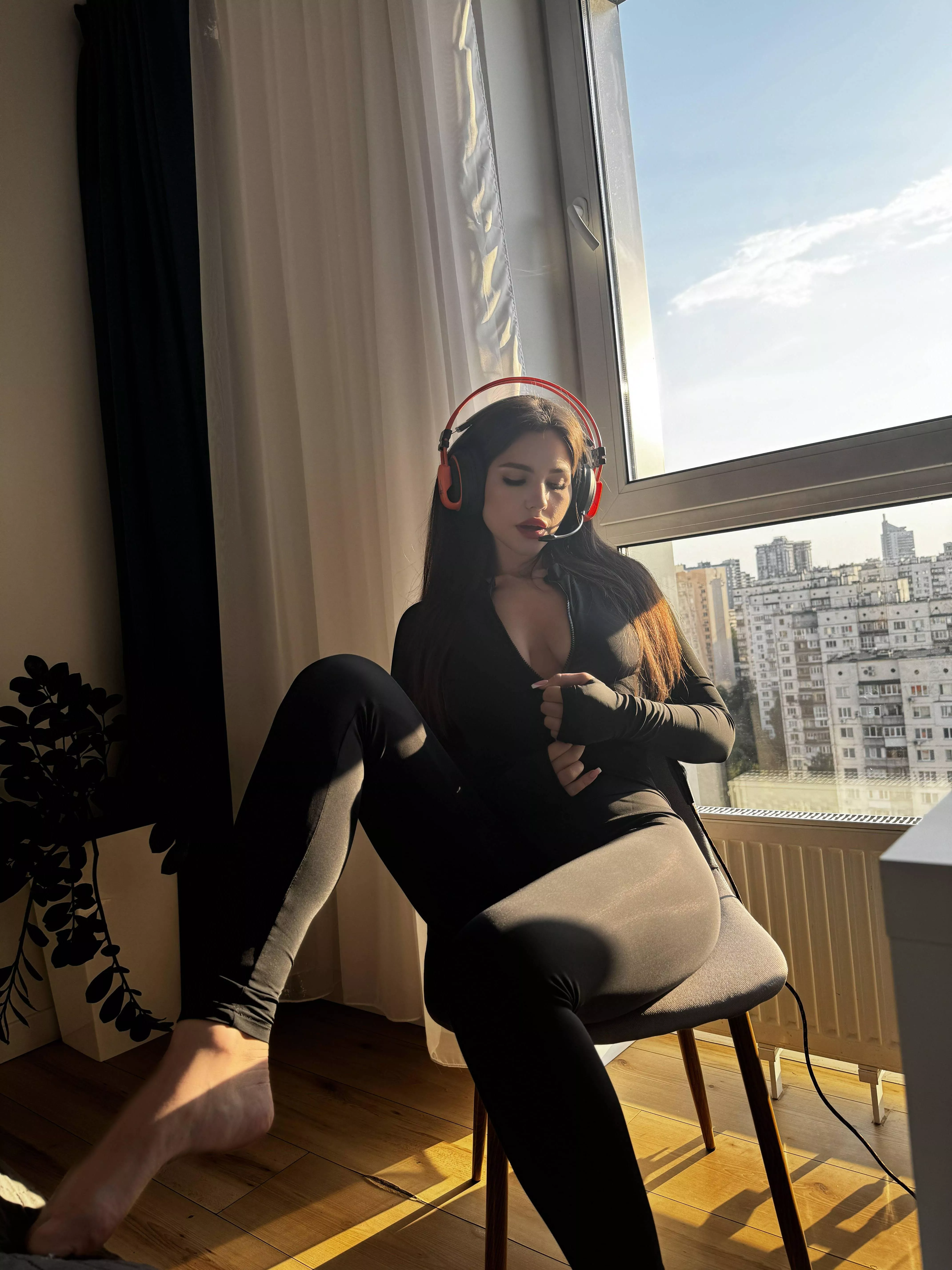 Daddy, my headphones aren't sounding right. Fix them