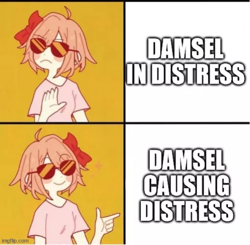 Damsels accurate to medieval literature.