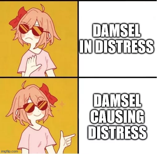 Damsels accurate to medieval literature.