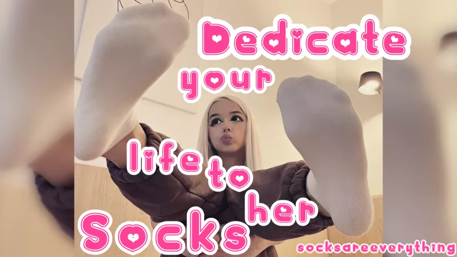 Dedicate your whole life and entire existance to Socks! You are just a little SocksSexual beta loser!