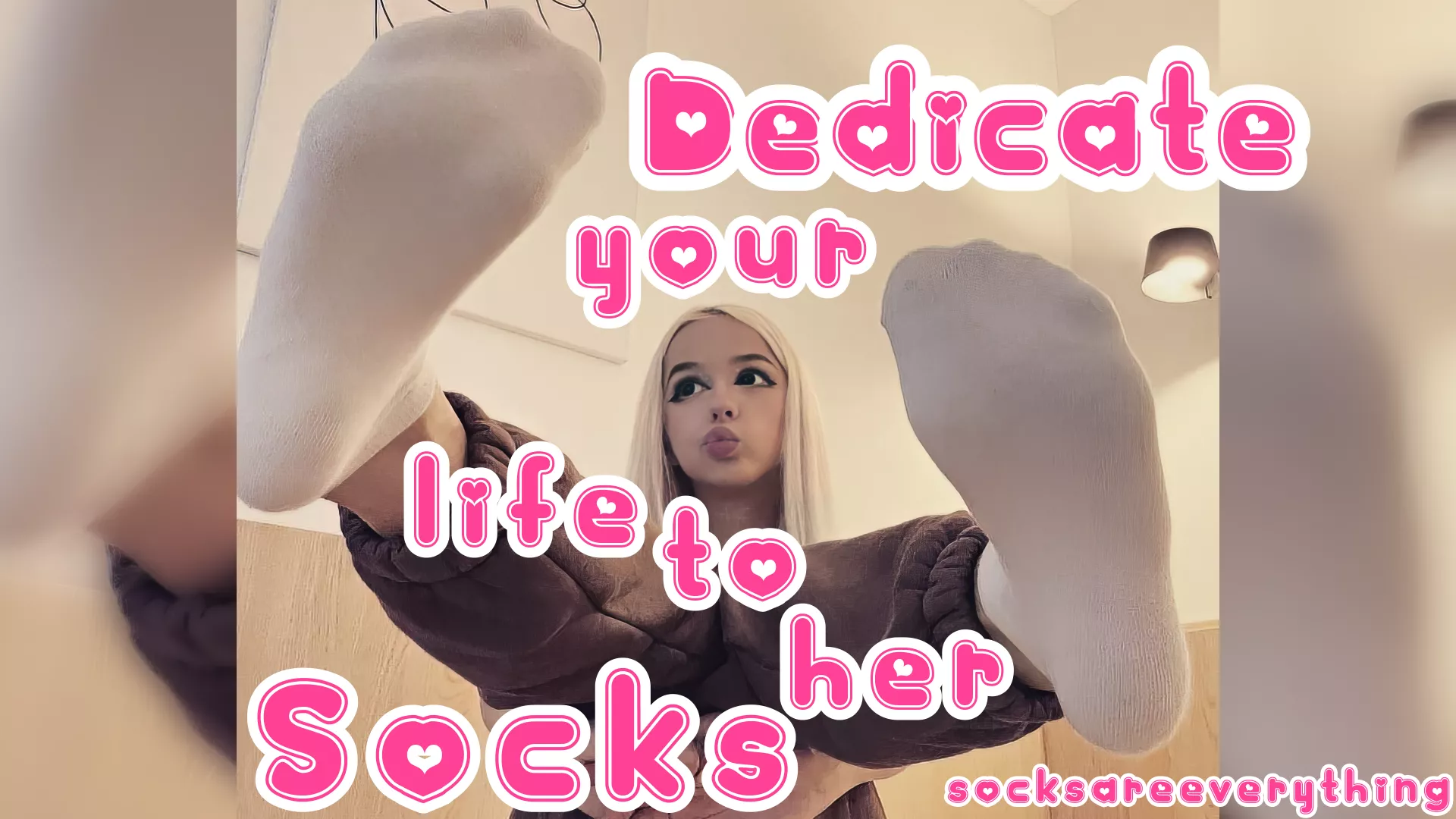 Dedicate your whole life and entire existance to Socks! You are just a little SocksSexual beta loser!