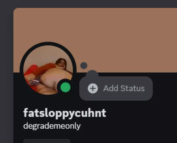 degrade my sloppy fat cunt