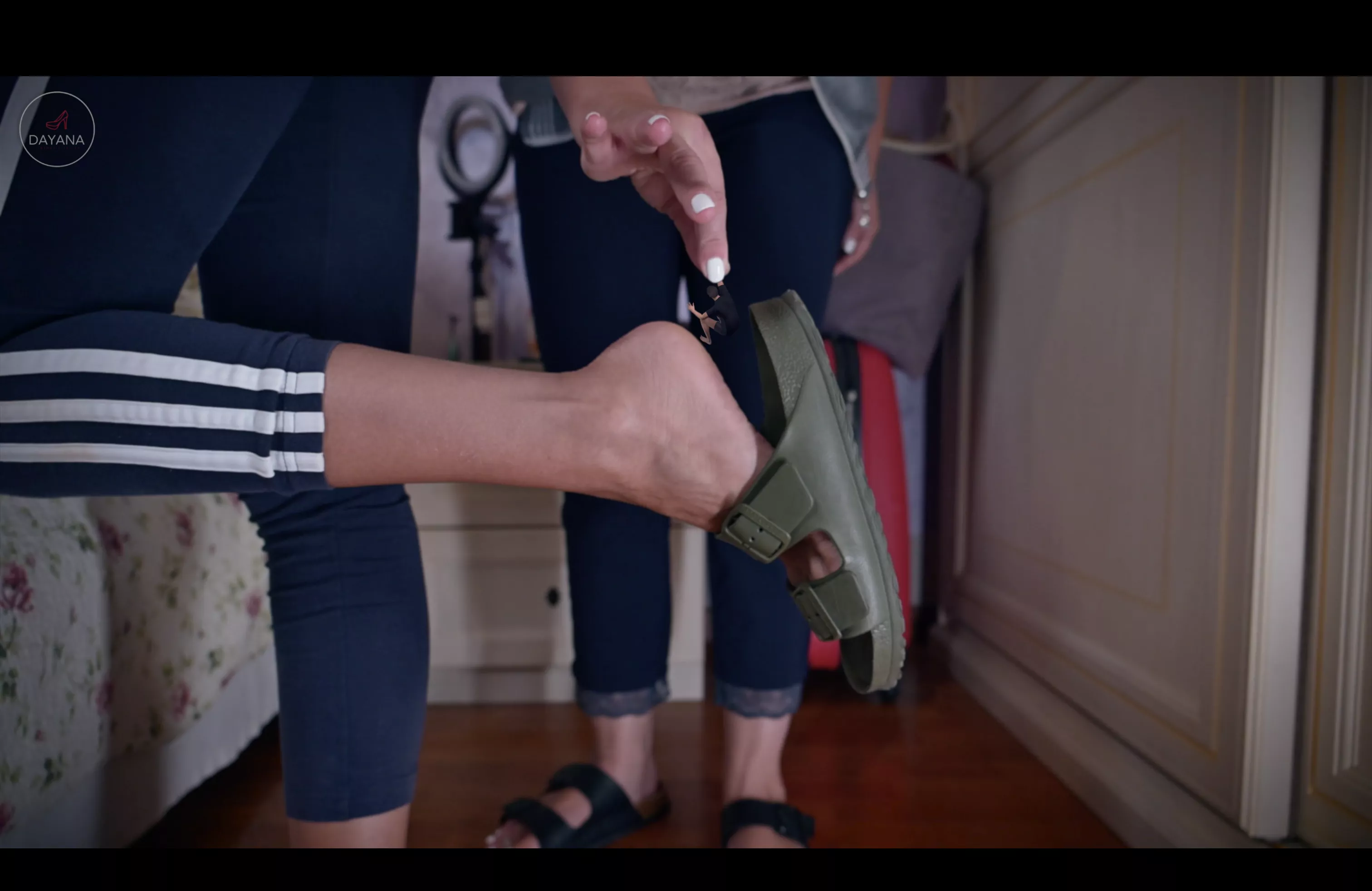 Don't be afraid!...We just want to take you for a walk with us