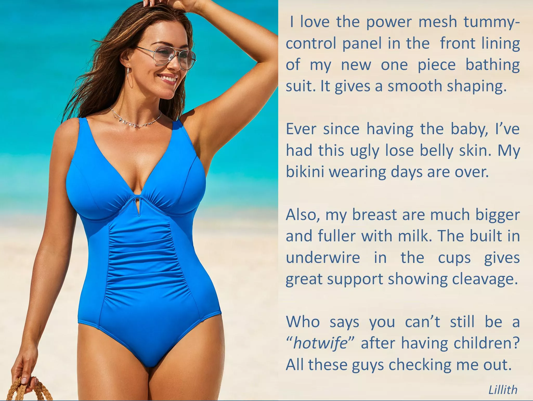 Even though I just had a baby, I’m still a “hotwife” ready to pick up horny men. 