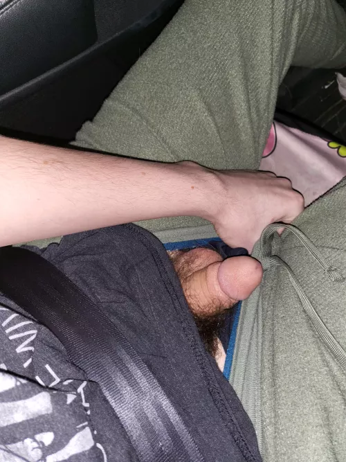 Even when driving only penis