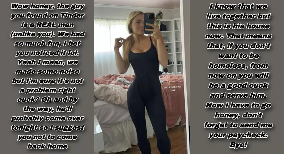 Hey cuck, Livvy just texted you!