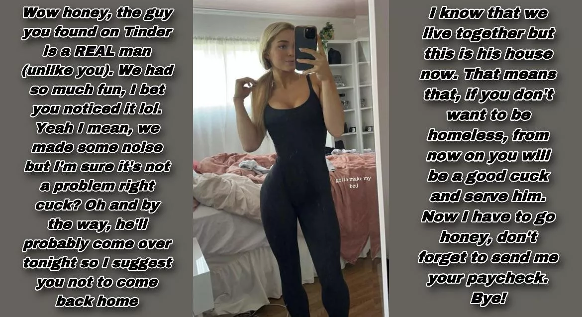 Hey cuck, Livvy just texted you!