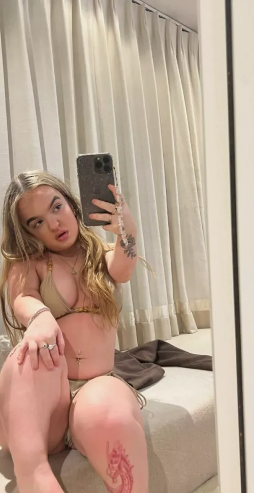 I hope my dwarf body will make you cum