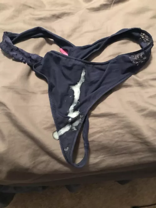 I was to let a guy cum on panties and then wear them to work and the rest of the day.  Can’t believe that upvote won. 