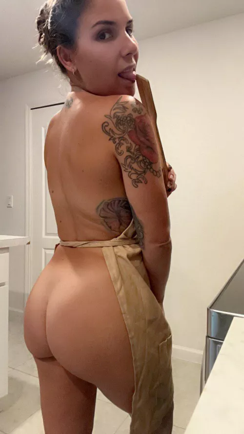 I'm making you dinner but you'll have me for dessert, deal?