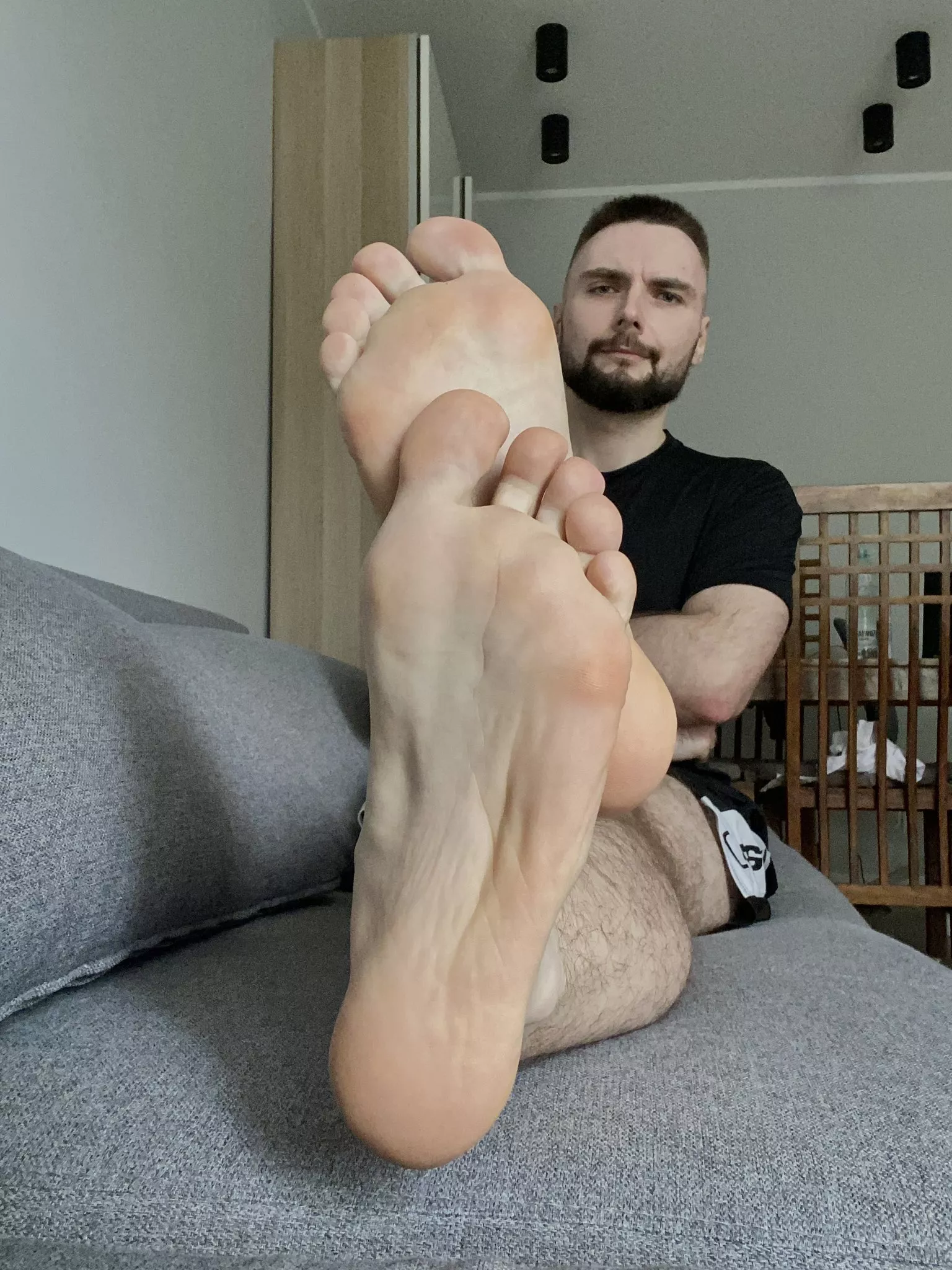 Is there anything manlier than big feet?