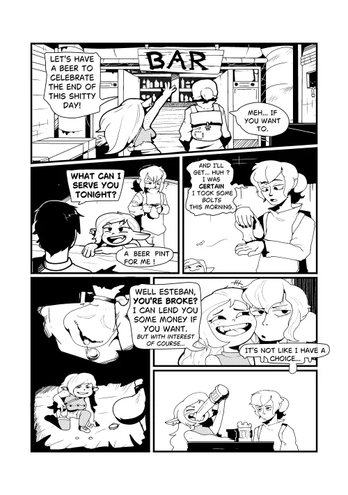 It's a little test for my comic filled with goblins and goofy stuff. >:D