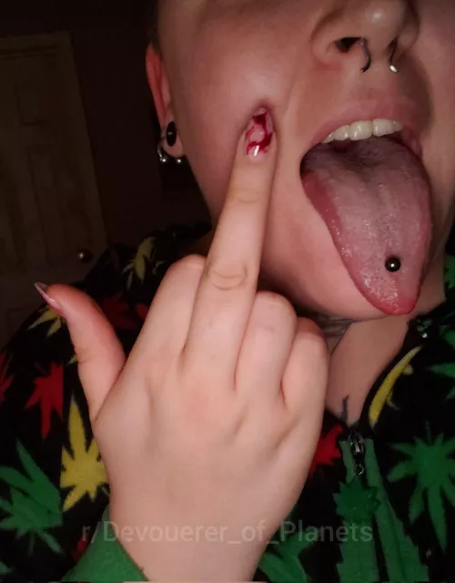 Long Tongue New Nails💖
