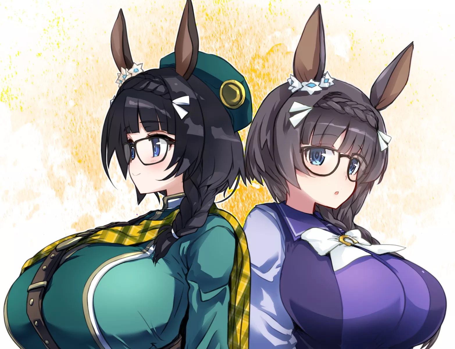 Lovely Pair [Uma Musume] (n_hirowa)