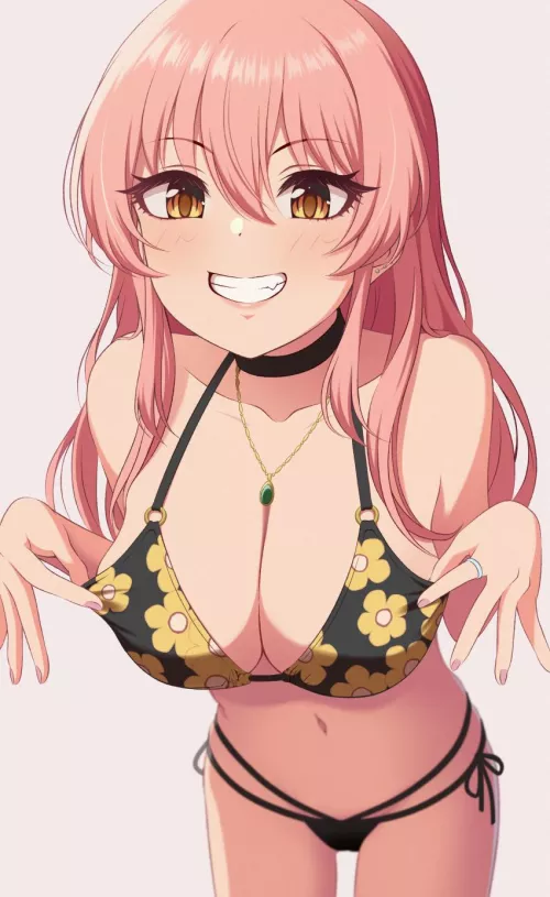 Mika in Marin's bikini 