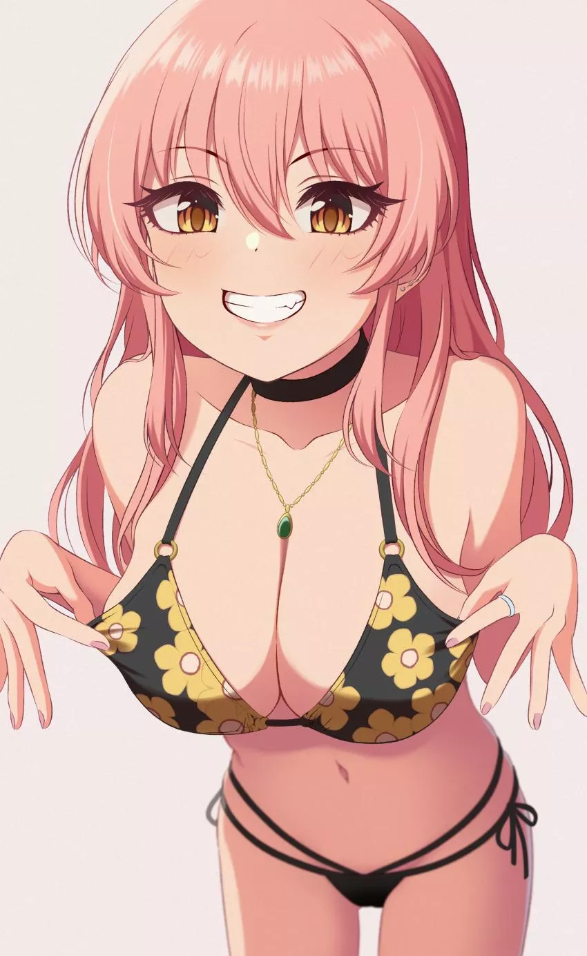 Mika in Marin's bikini 