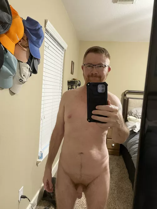 Naked at home