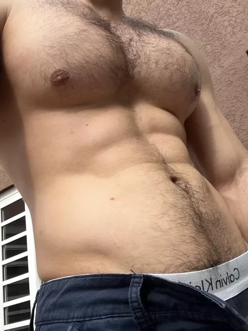 Oh, since its already unbuttoned ..