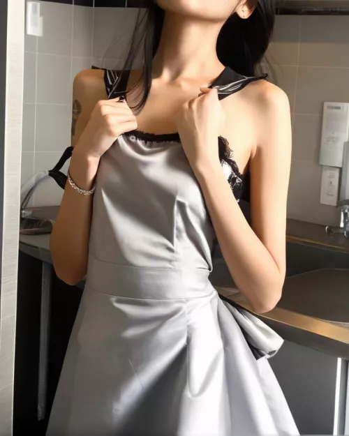 On my way to do mommy duties with nothing under this dress🤭