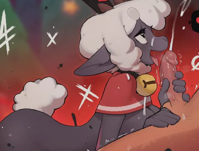 playing with her new friend (Woolrool)