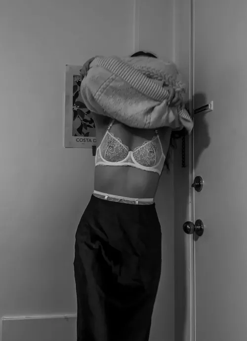 Removing my clothes for you 