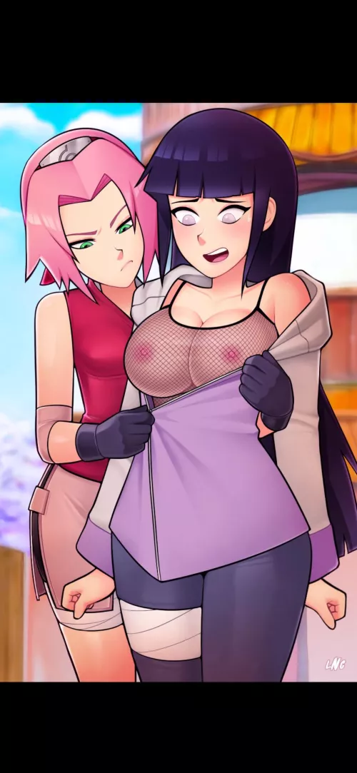 Sakura and hinata 