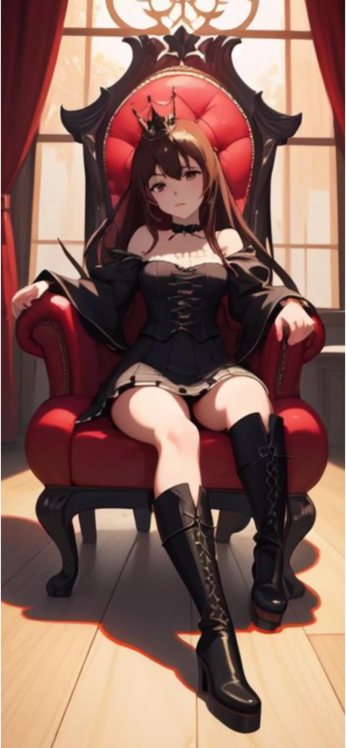 See that dirt on My boots, hurry up and lick it off. Than kiss them. 